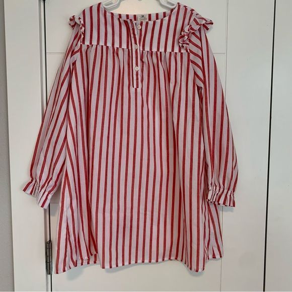 Crewcuts Other - Crewcuts Striped Nightgown Dress Like New 8/9 M